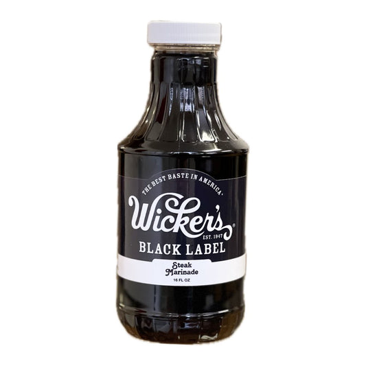 Wicker's Black Label Marinade