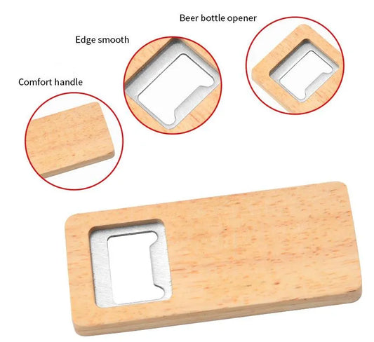 Wooden Bottle Opener
